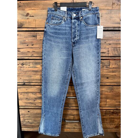 BLANK NYC Women's The Lexington Slim Straight denim jeans Med Wash Sz 27 - Picture 1 of 11